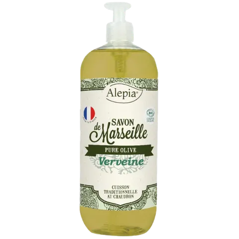 Mydło Aleppo w Płynie o Zapachu Olejku Werbeny, Alepia, 1000ml