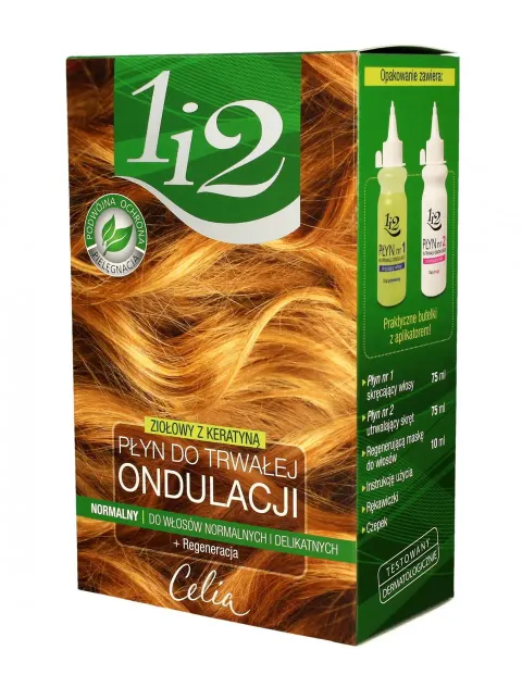 CELIA 1I2 PŁYN DO TRWAŁEJ ZIOŁOWY Z KERATYNĄ