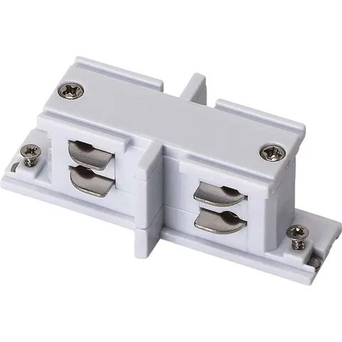 TRACK SHORT CONNECTOR 4W WHITE - Łącznik szynoprzewodu