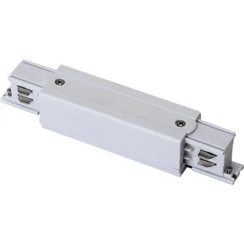 TRACK LONG CONNECTOR 4W WHITE - Łącznik szynoprzewodu