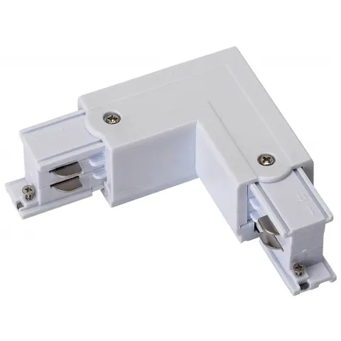 TRACK L CONNECTOR L-R 4W WHITE - Łącznik szynoprzewodu