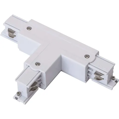 TRACK T CONNECTOR T-R2 4W WHITE - Łącznik szynoprzewodu