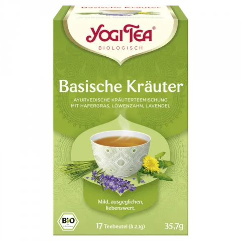 Yogi Tea Kompozycja niezbędnych ziół BIO, 17 torebek x 2,1g