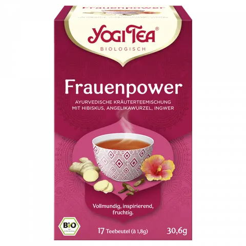 Herbata Energia dla kobiet, Yogi Tea, 17 torebek