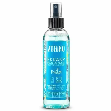 PŁYN DO MYCIA EKRANÓW MIĘTA 200ML ZIELKO