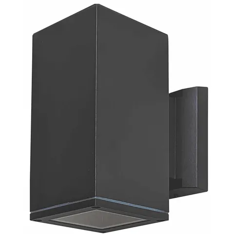 LEMMY-S Black GU10 - Kinkiet GU10 elewacyjny