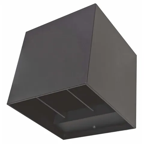 TILL 6W Black NW 200/260lm - Kinkiet LED elewacyjny