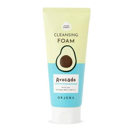PIANKA DO MYCIA TWARZY Z AWOKADO 180ML ORJENA