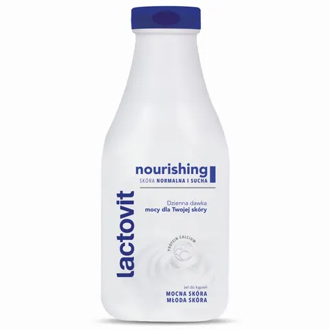 Lactovit Nourishing Żel do kąpieli skóra sucha i normalna, 500ml
