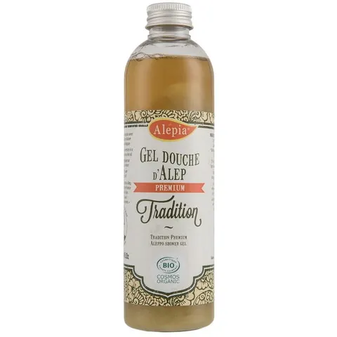 Żel pod Prysznic na Bazie Mydła Aleppo Premium Tradition, Alepia, 250ml