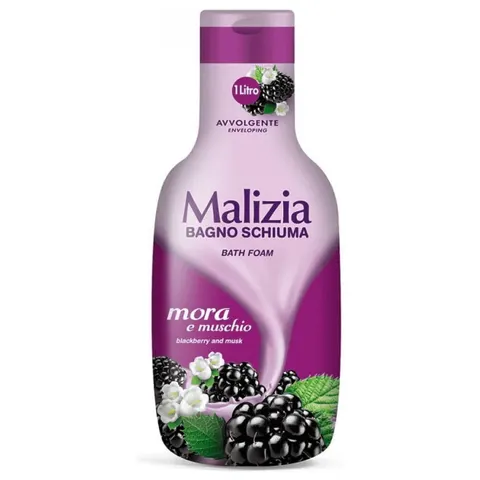 Płyn do kąpieli Malizia Białe Piżmo i Leśna Jeżyna