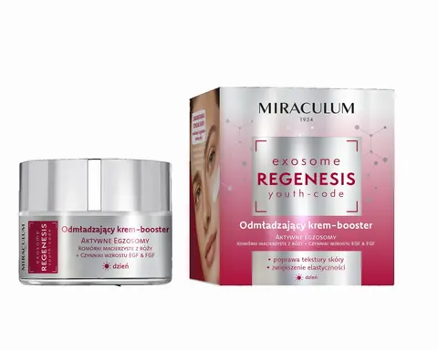 MIRACULUM Exosome Regenesis / Odmładzający krem-booster dzień