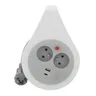 Przedłużacz zwijany 10m 3x1mm2, 16A, z zabezpieczeniem termicznym, 2XGNIAZDO WTYCZKOWE, 1xUSB-C, 1xUSB-A