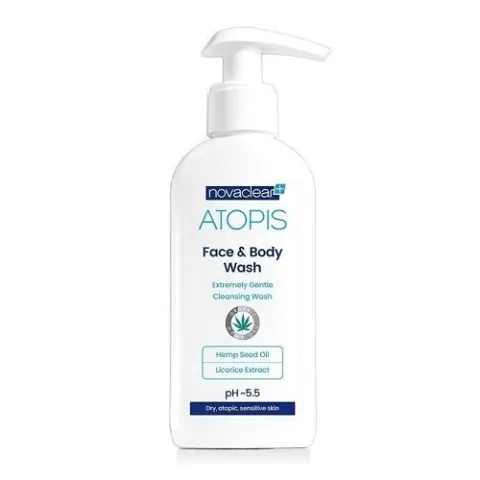 NOVACLEAR Atopis Płyn do mycia twarzy i ciała 500 ml