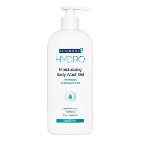 NOVACLEAR Hydro Nawilżający żel do mycia ciała 500 ml