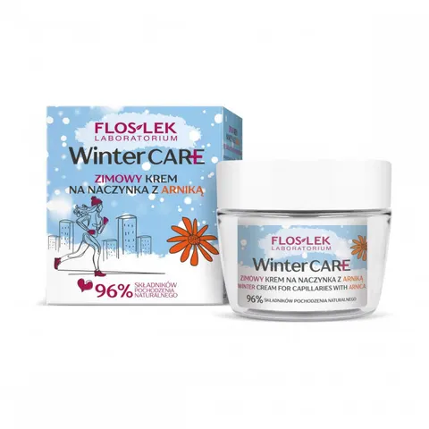 FLOSLEK Winter Care Zimowy Krem na naczynka z Arniką 50ml