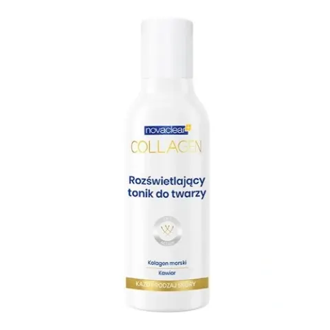 NOVACLEAR Collagen Rozświetlający tonik do twarzy 100 ml