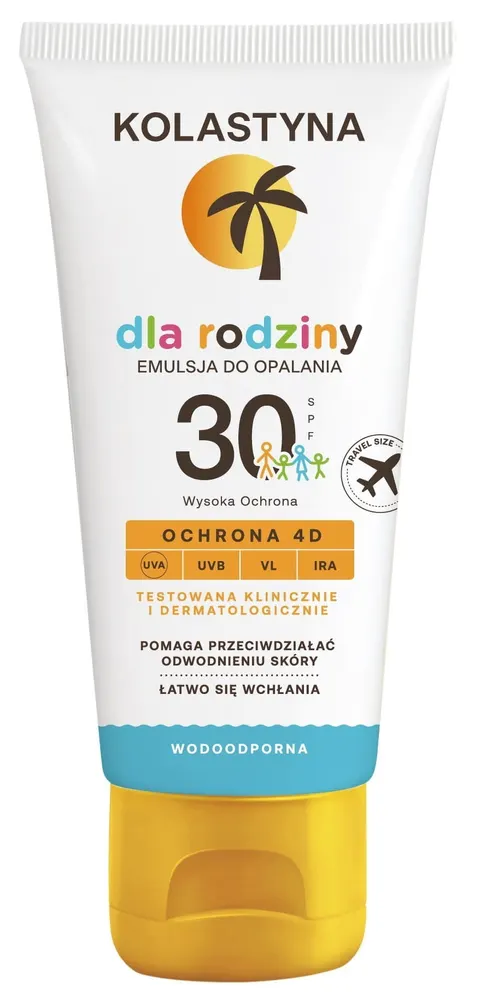 KOLASTYNA SUN DLA RODZINY EMULSJA DO OPALANIA 80ML SPF 30