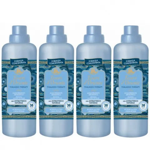 TESORI D'ORIENTE Koncentrat do płukania tkanin THALASSO THERAPY 38 płukań 760 ml, pakiet 4 szt.