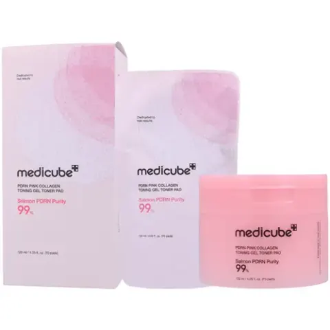 MEDICUBE PDRN Pink Gel Toner Pads płatki 70szt