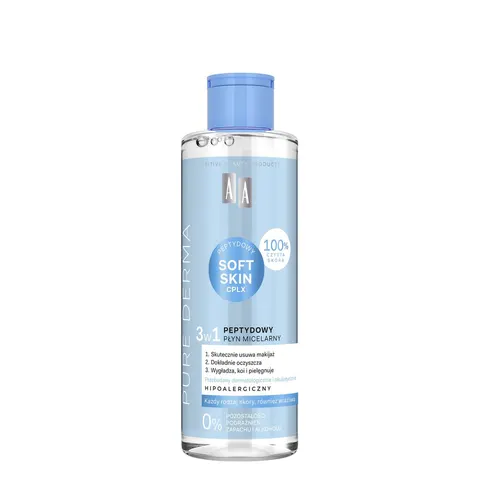 AA PURE DERMA PŁYN MICELARNY 200ML PEPTYDOWY