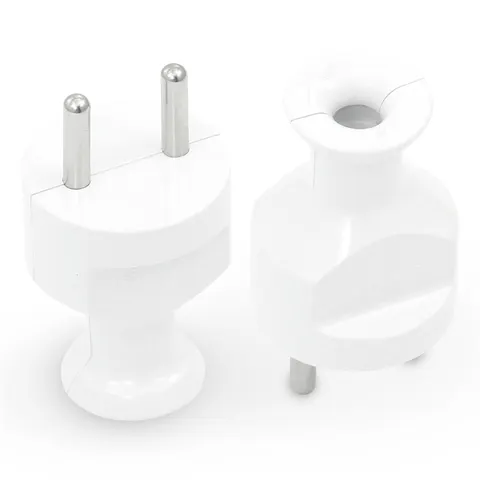 Wtyczka rozbieralna, prosta 2p, 16A, 250V; WT-21 BIAŁY