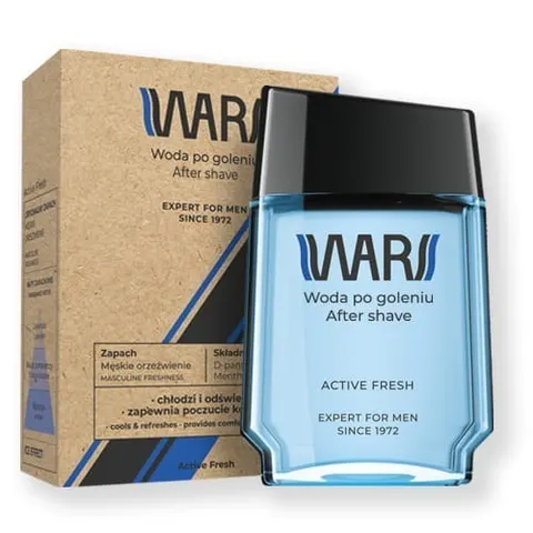 WARS EXPERT FOR MEN Woda po goleniu ACTIVE FRESH