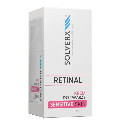 SOLVERX Sensitive Skin Krem do twarzy z retinalem 50 ml