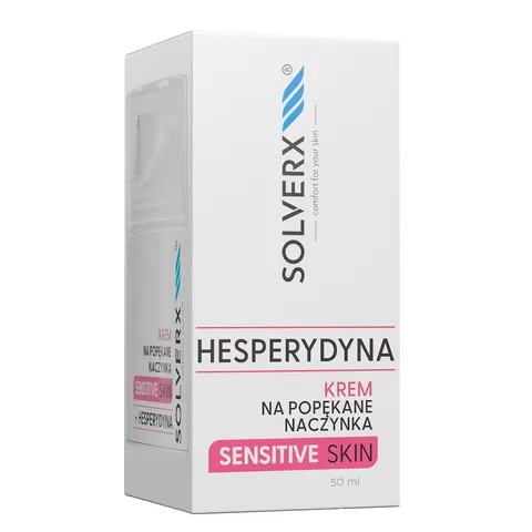 SOLVERX Sensitive Skin Krem na popękane naczynka 50 ml