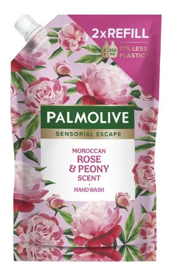 PALMOLIVE MYDŁO W PŁYNIE ZAPAS 500ML MOROCCAN ROSE&PEONY