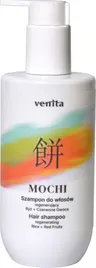 VENITA Mochi Szampon do włosów regenerujący Ryż i Czerwone Owoce 300 ml