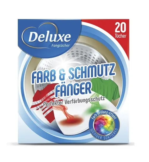 DELUXE Chusteczki wyłapujące kolor 20szt /12/