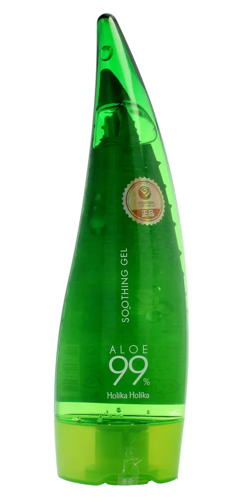Holika Aloe 99% Soothing Gel 250ml - Wielofunkcyjny żel aloesowy do twarzy, ciała i włosów