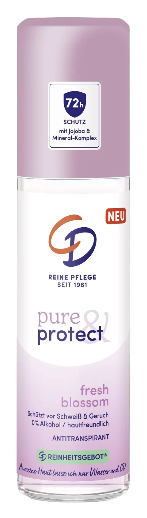 CD Pure & Protect Antyperspirant w aerozolu Fresh Blossom 75 ml