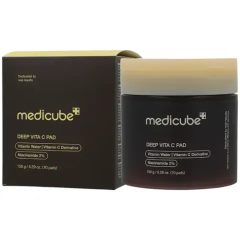 MEDICUBE Deep Vita C Pad Płatki z tonerem 70 sztuk - 150g