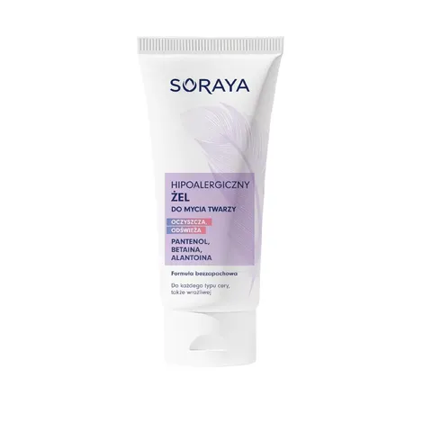 SORAYA Hipoalergiczny żel do mycia twarzy 150 ml