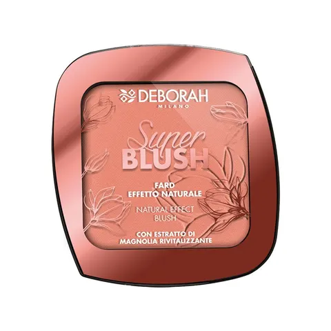 DEBORAH MILANO Róż do policzków Super Blush 02 Coral Pink