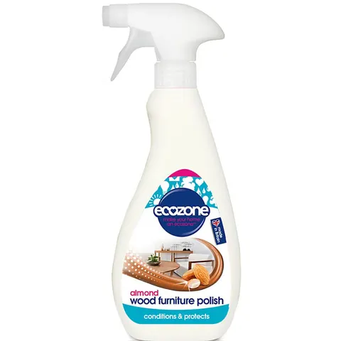 Środek do polerowania mebli drewnianych, spray, migdałowy, Ecozone, 500ml