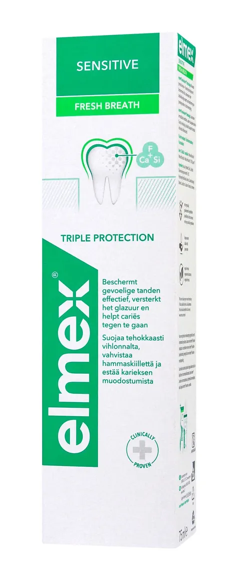 ELMEX Pasta do zębów SENSITIVE fresh breath 75ml
