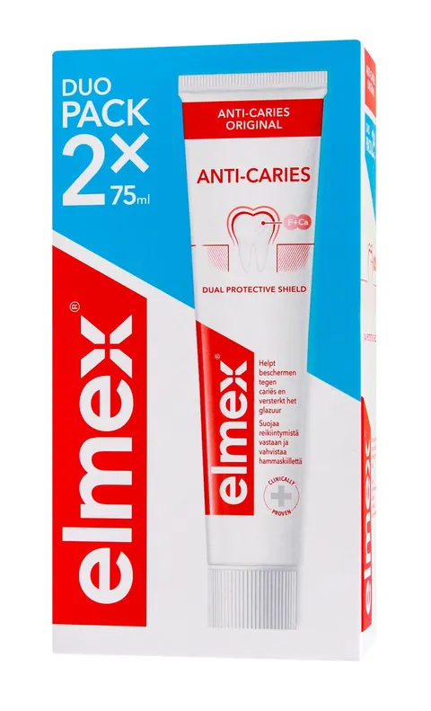 ELMEX Pasta do zębów Duo Standard 2x75ml