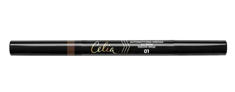 CELIA Kredka autom.do brwi 01 średni brąz