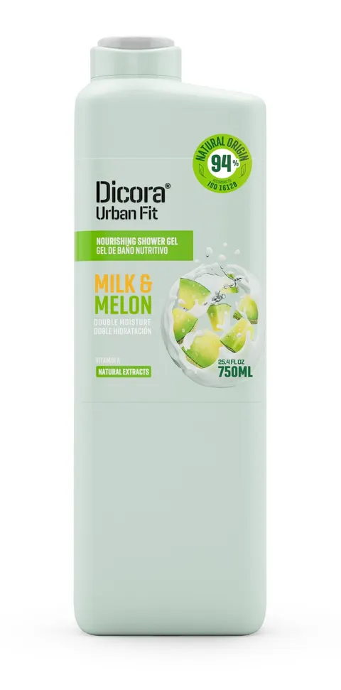 DICORA Żel pod prysznic Mleko i Melon, 750 ml