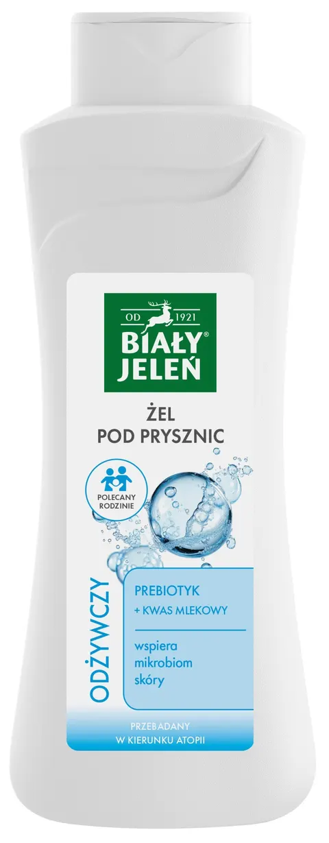 Żel pod prysznic prebiotyk odżywczy BIAŁY JELEŃ 500 ml
