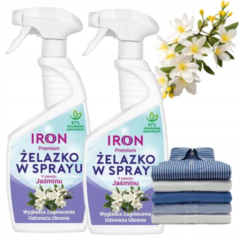 IRON Żelazko w sprayu Plus, pakiet 2 x 750 ml
