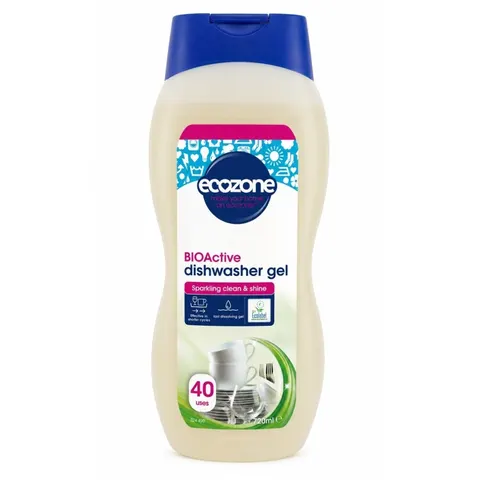 Żel do zmywarek z nabłyszczaczem i ochroną szkła, Ecozone BIOActive, 720ml