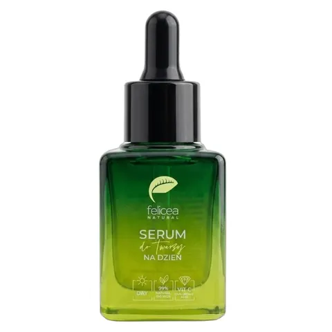 Serum do twarzy na dzień z witaminą C i kwasem hialuronowym, Felicea Bright Correct, 35ml