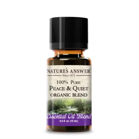 Organiczna mieszanka olejków eterycznych, Nature’s Answer Organic Peace & Quiet, 15ml