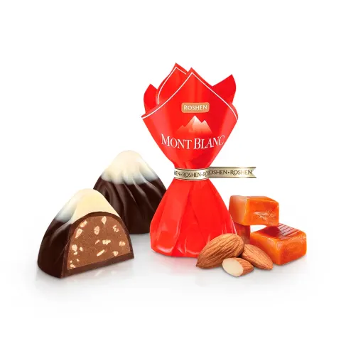Roshen Montblanc – praliny z karmelizowanymi migdałami 1 kg