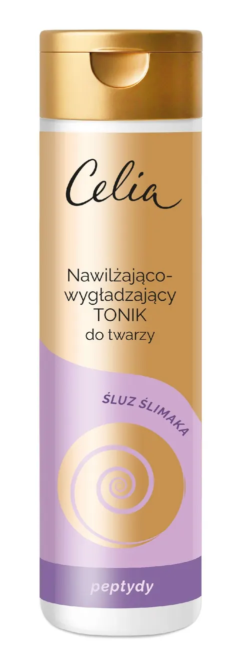 CELIA Śluz Ślimaka Nawilżająco - wygładzający tonik do twarzy 200 ml