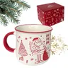 ECARLA Kubek ceramiczny świąteczny Boże Narodzenie 350ml + Pudełko na Prezent KB14